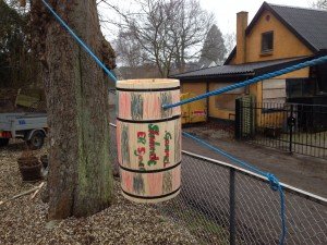 tønden inden det gik løs